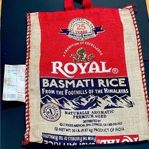 Royal Basmati Rice Tote Bag